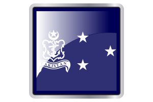 Vice-Admiral Flag Square icon flag