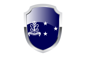 Vice-Admiral Shield Logo flag