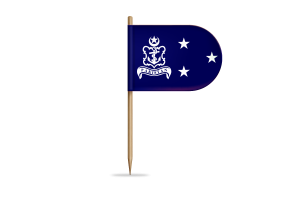 Vice-Admiral Flag for Desk, Table flag