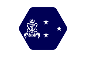 Vice-Admiral Flag Vector Illustration flag