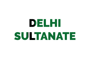 Delhi Sultanate Text Art flag