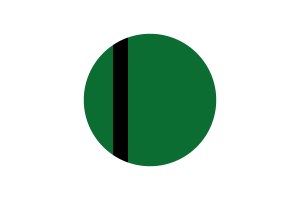 Delhi Sultanate Flag Circle Vector Free flag