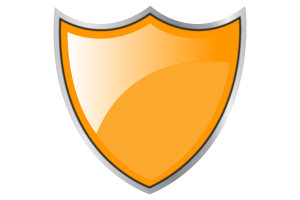 Shield with Flag of Mughal Empire flag