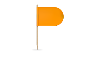 Mughal Empire Flag for Desk, Table flag