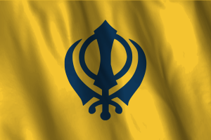 National Flag of Nishan Sahib flag