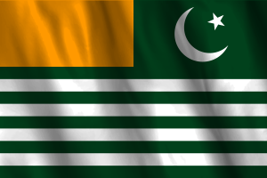 National Flag of Azad Kashmir flag
