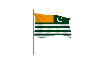 Azad Kashmir Flag Clipart flag