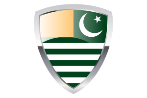 Azad Kashmir Shield Flag flag