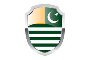 Azad Kashmir Shield Logo flag