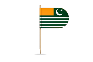Azad Kashmir Flag for Desk, Table flag
