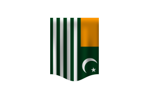 Azad Kashmir Flag Banner flag