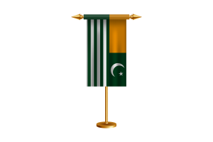 Azad Kashmir Flag Vector Free flag