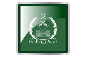 FATA Flag Square icon flag