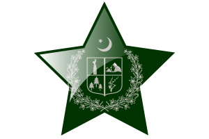 Gilgit Baltistan Flag Star Icon flag