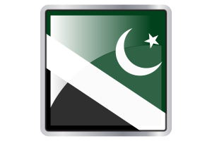 Islamabad Flag Square icon flag