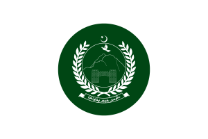Khyber Pakhtunkhwa Flag Circle Vector Free flag