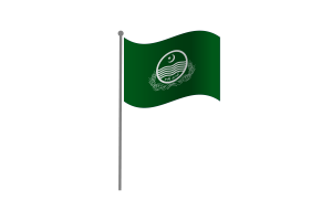Waving Flag of Punjab flag