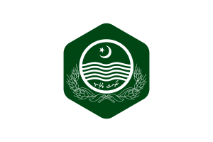 Punjab Flag Rounded Hexagon Shape flag