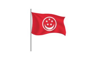 Civil Ensign of Singapore Flag Clipart flag