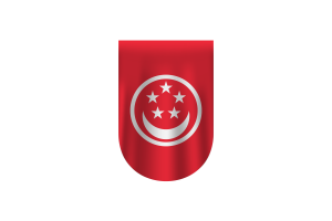 Civil Ensign of Singapore Flag Vector Free Dowanlod (SVG, PNG) flag