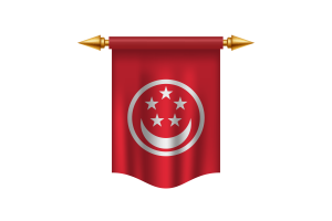 Civil Ensign of Singapore Flag Royal Banner flag