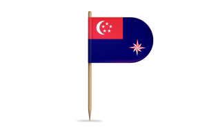 State Marine Ensign of Singapore Flag Banner flag