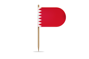 Kuwait Al-Sulami Flag for Desk, Table flag