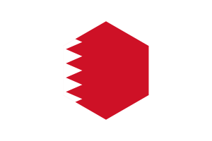 Kuwait Al-Sulami Flag Hexagon Shape flag