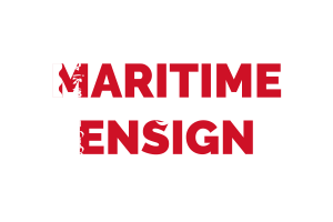 Maritime Ensign of Kuwait Text Art flag