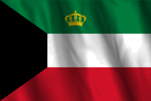 National Flag of Standard of the Emir of Kuwait flag