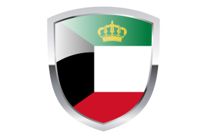 Standard of the Emir of Kuwait Clipart flag