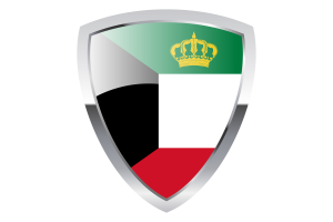 Standard of the Emir of Kuwait Shield Flag flag