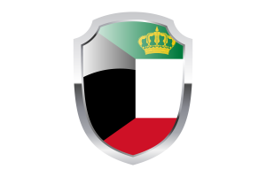 Standard of the Emir of Kuwait Shield Logo flag