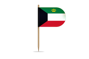 Standard of the Emir of Kuwait Flag for Desk, Table flag