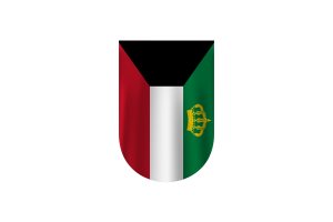 Standard of the Emir of Kuwait Flag Vector Free Dowanlod (SVG, PNG) flag