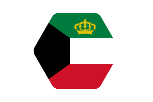 Standard of the Emir of Kuwait Flag Vector Illustration flag