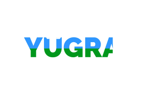 Yugra Text Art flag
