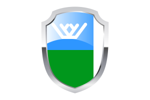 Yugra Shield Logo flag