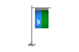 Yugra Standing Flag flag