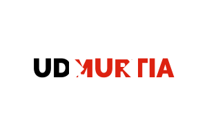 Udmurtia Text Art flag