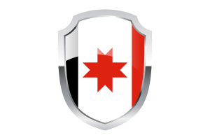 Udmurtia Shield Logo flag