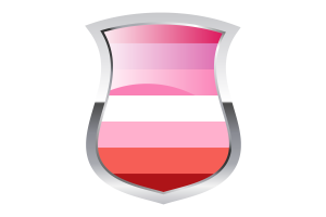 papier peint du drapeau lesbien flag