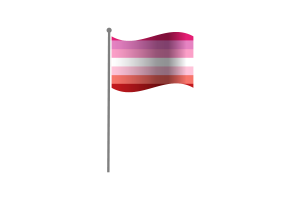 drapeau lesbien bi flag