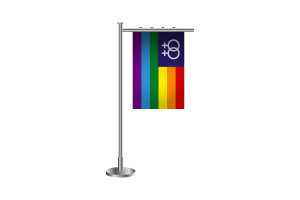 Lesbian flag sunset flag