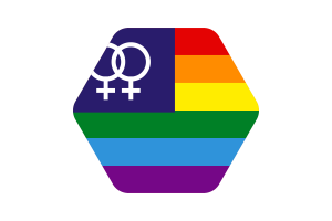 Lesbian flag colors meaning flag