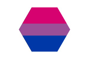 Drapeau bisexuel noir flag