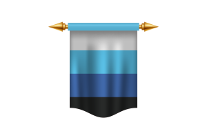 banner de la bandera trans minecraft flag