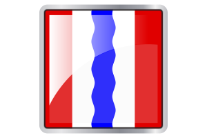 Omsk Flag Square icon flag