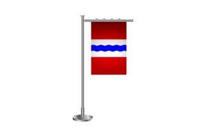 Omsk Standing Flag flag