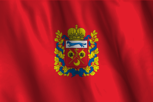 National Flag of Orenburg flag